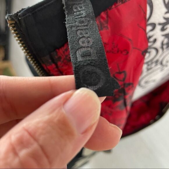 Desigual Naomi Abstract Pinafore Pencil Dress - Picture 10 of 11